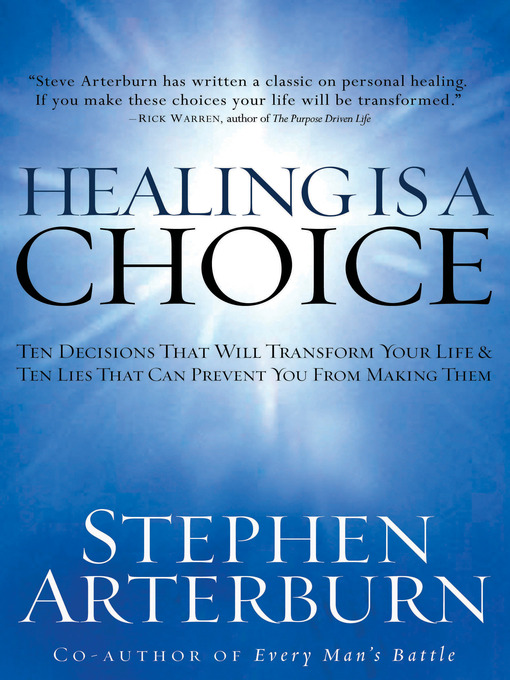 Title details for Healing is a Choice by Stephen Arterburn - Available
